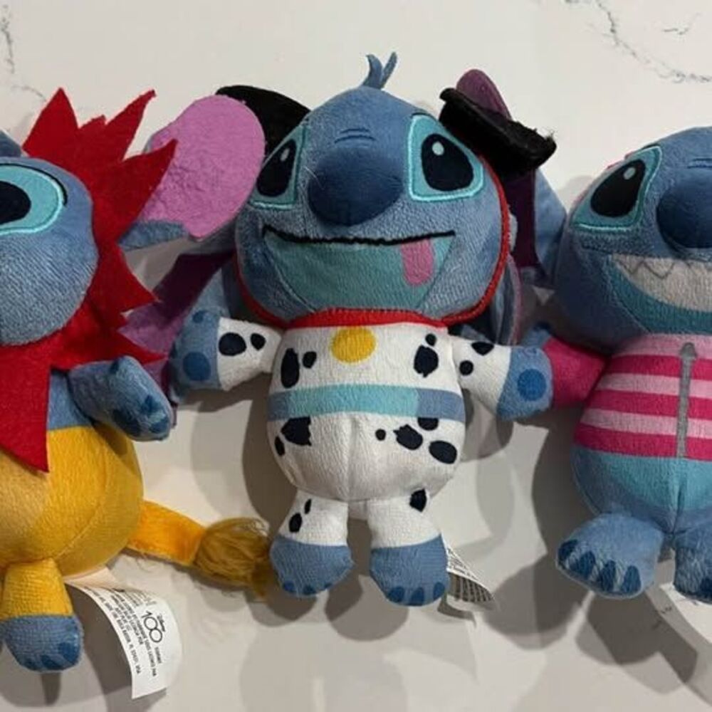 Disney 100 Stitch in Costume Plush Set